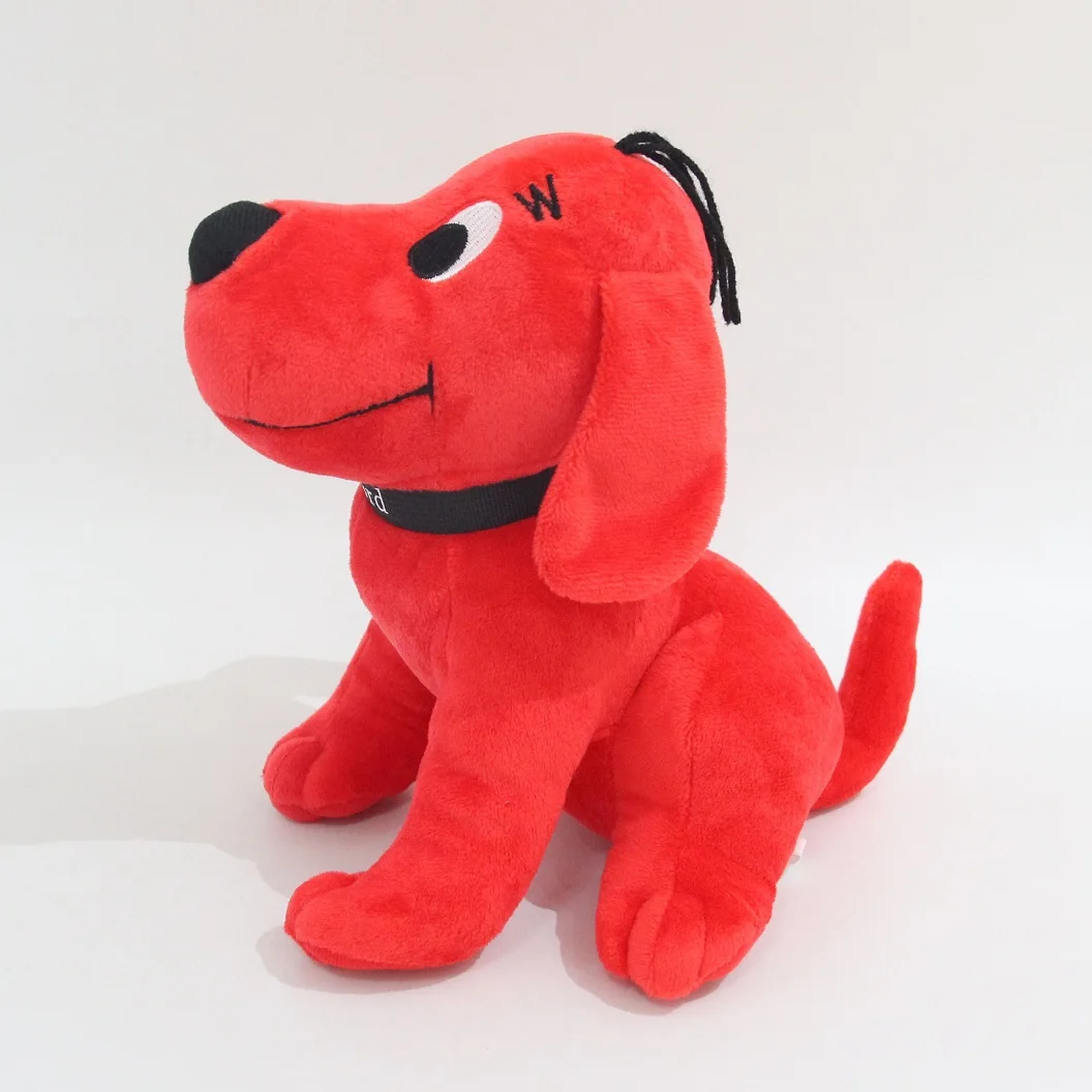 Kawaii Clifford Der große rote Hund Plüschpuppe Cartoon Anime Plüschtier Niedliche Clifford Weiche gefüllte Puppe Raumdekoration Spielzeug Geschenk für Mädchen