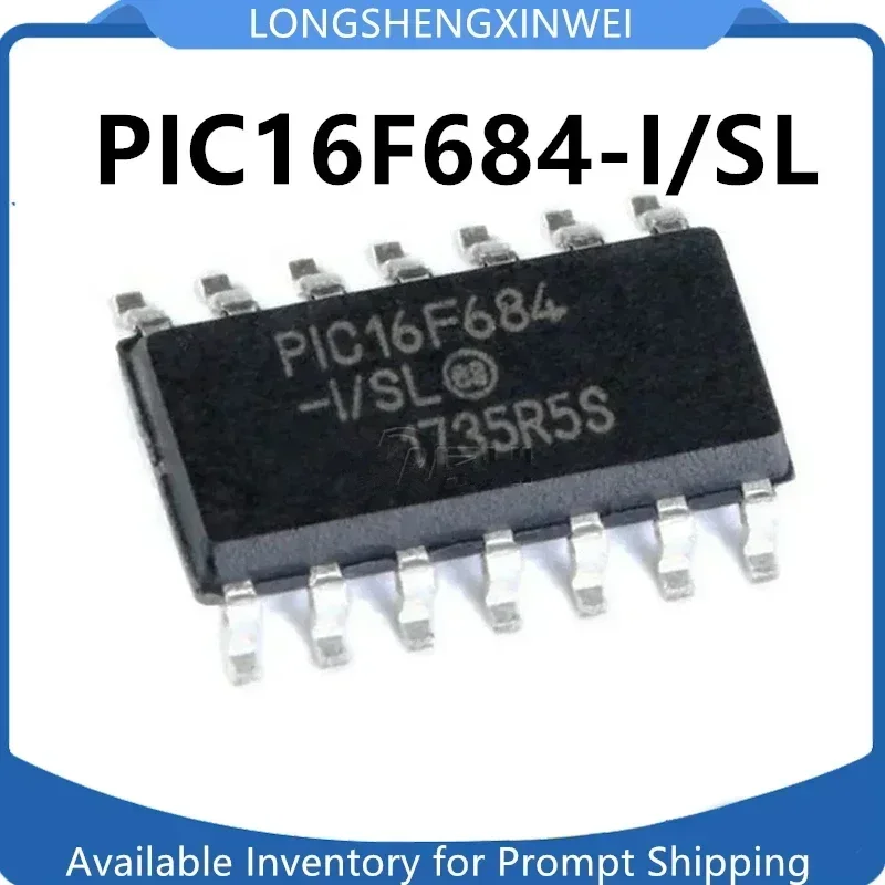 1PCS PIC16F684-I/SL PIC16F684 SOIC-14 8-bit/microcontroller Chip Original