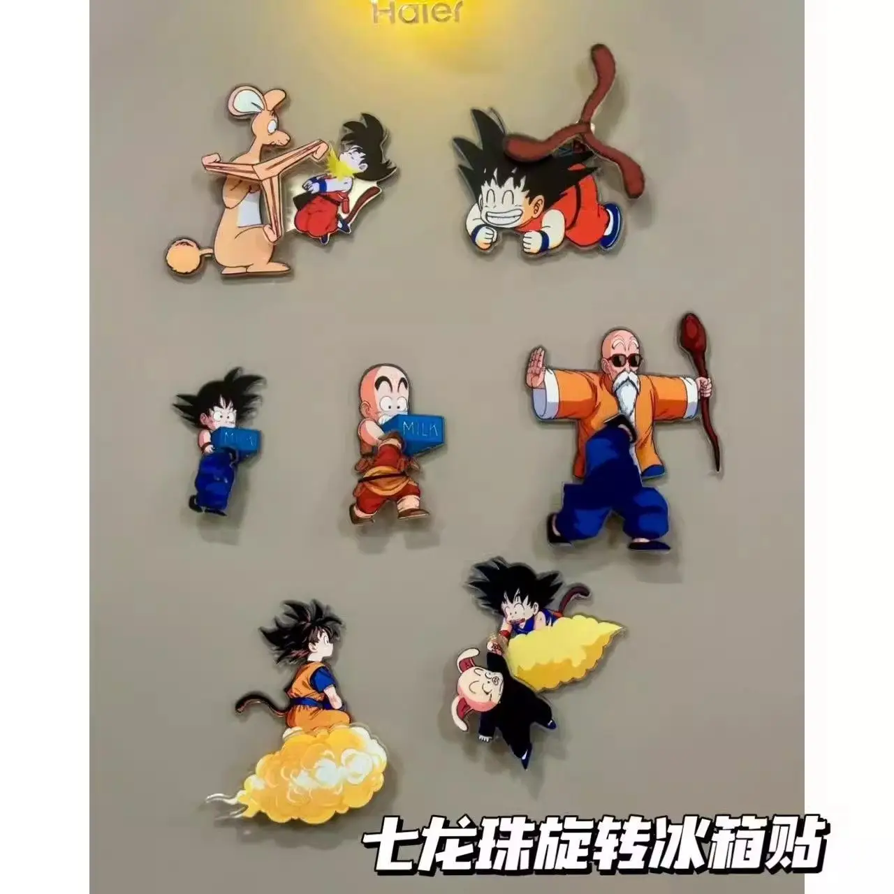 

in stock Rotating Refrigerator Stickers, Wukong Kelin Fan Merchandise, Peripheral Decoration Collection, High Aesthetic Value