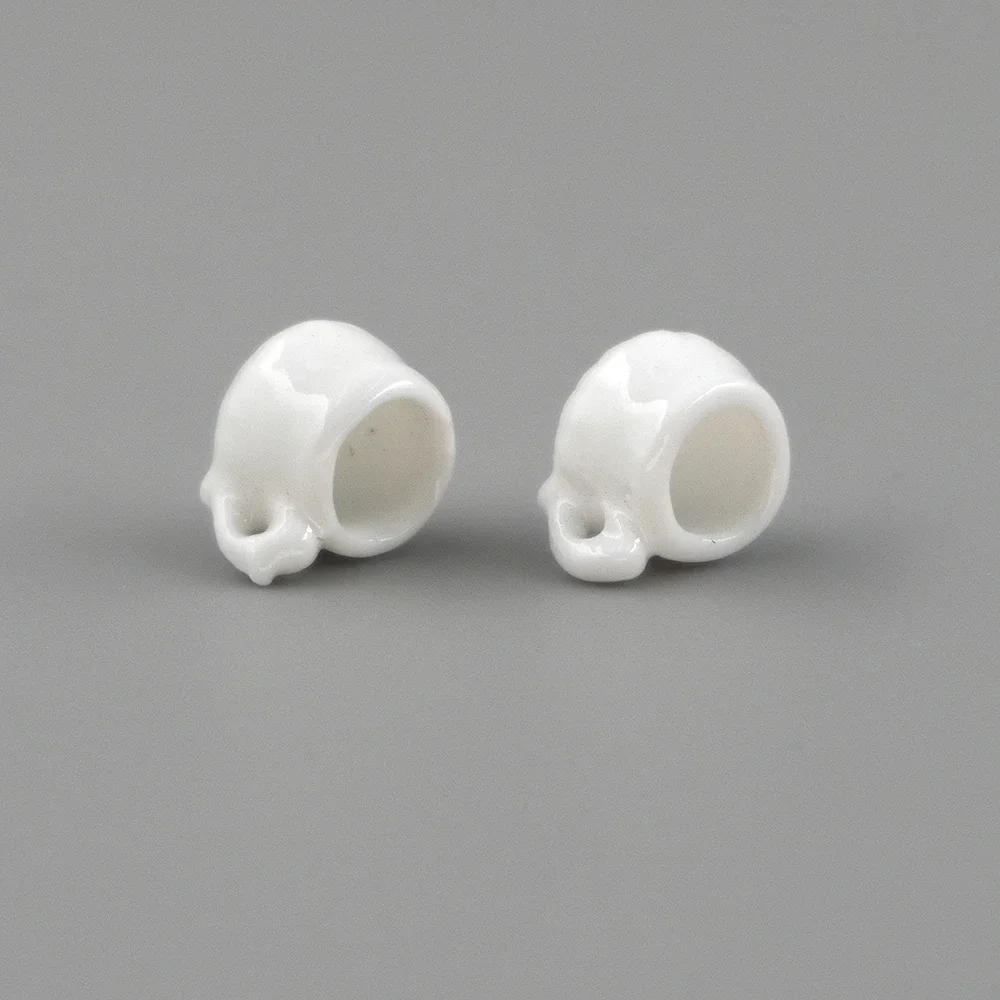 4 個 1/12 ドールハウスミニチュアアクセサリーミニセラミックマグ茶水カップ模型玩具ドールハウス装飾 ob11