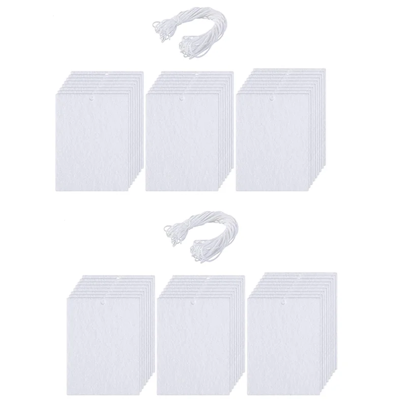 أجهزة المتسوق 50 قطعة صفائح معطّر الهواء للسيارة التسامي صفائح معلقة معطرة للسيارة ورأى صفائح عطرة مستطيلة ذاتية الصنع