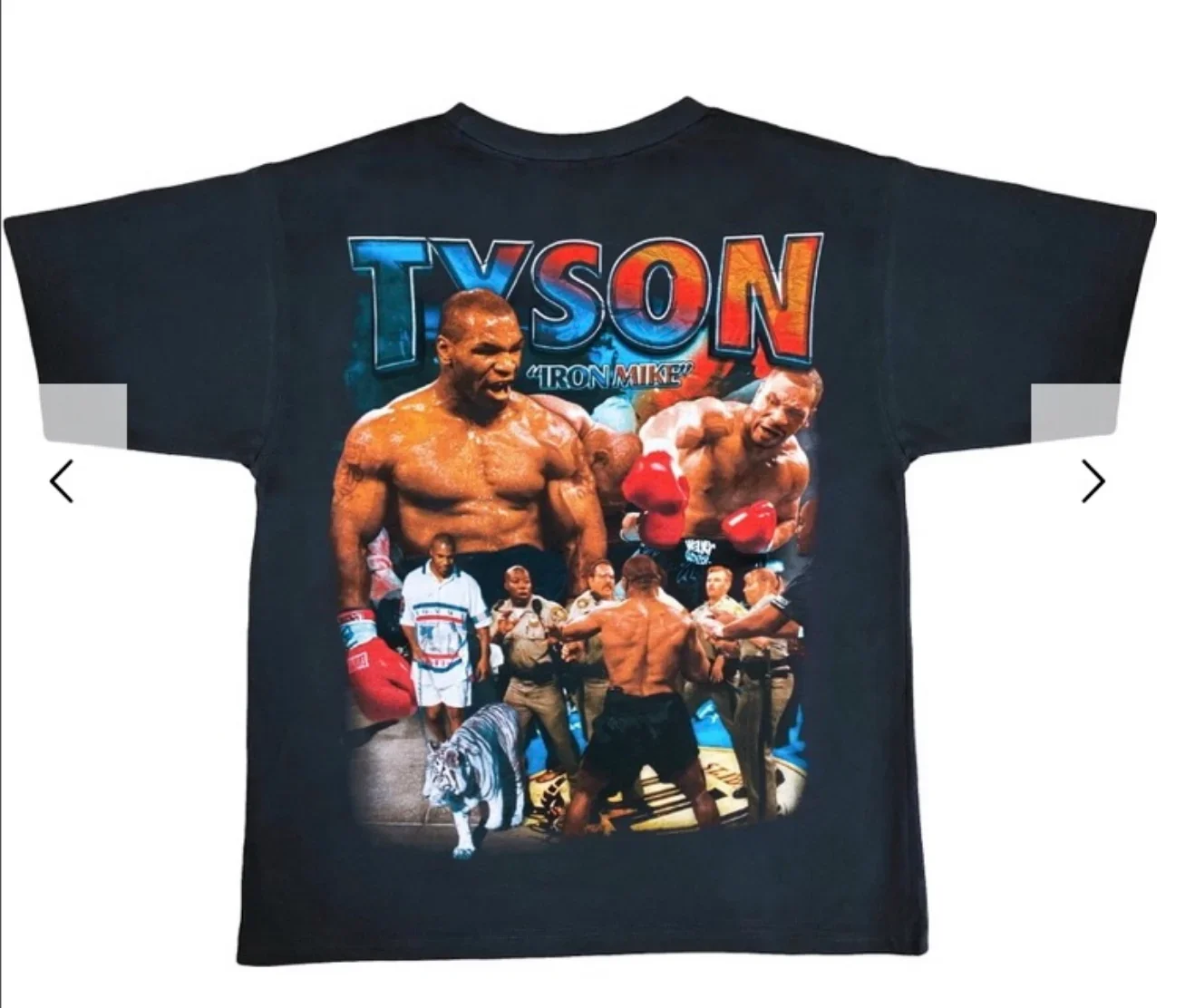 Boxing Champion Mike Tyson 90's Adult T-Shirt. Premium Cotton Short Sleeve O-Neck Mens T Shirt New S-3XL