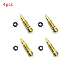 4Pcs Car Carburetor Float Bowl Drain Screw With O-rings For Honda CM400 CB750 CB400T CM450 CX500 Auto Fuel Supply System Tools