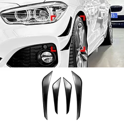 Car Front Bumper Splitter Side Spoiler Air Vent Wind Knife Body Kits For BMW 1 Series F20 F21 M Sport 2015 2016 2017 2018 2019