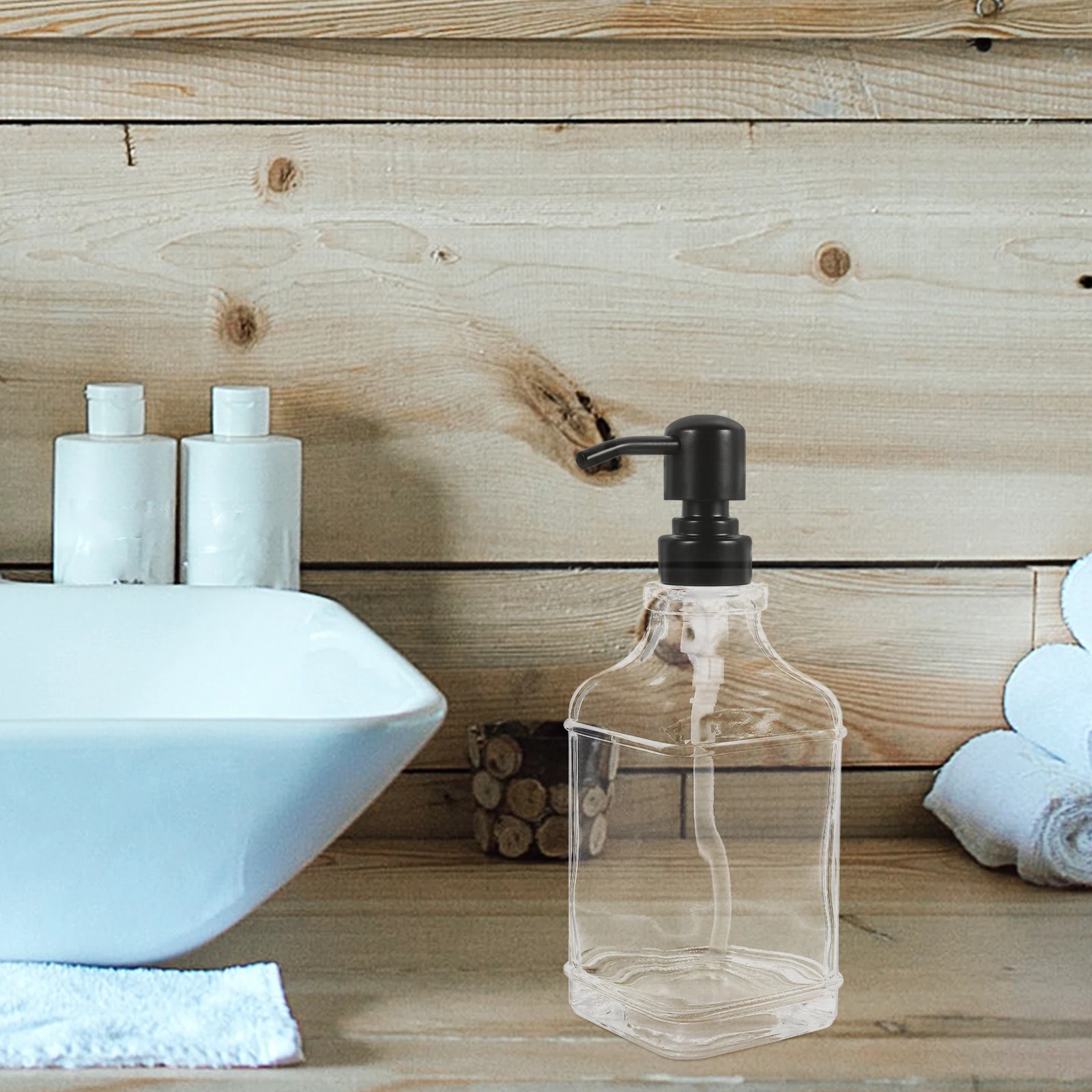 

Empty Bottle of Soap Dispenser Shampoo and Conditioner Lotion Bottles for Pump Liquid Bathroom