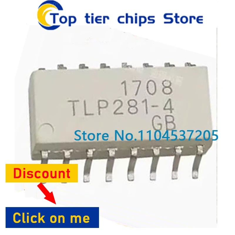 10 teile/los TLP281-4 281-4 SOP-16