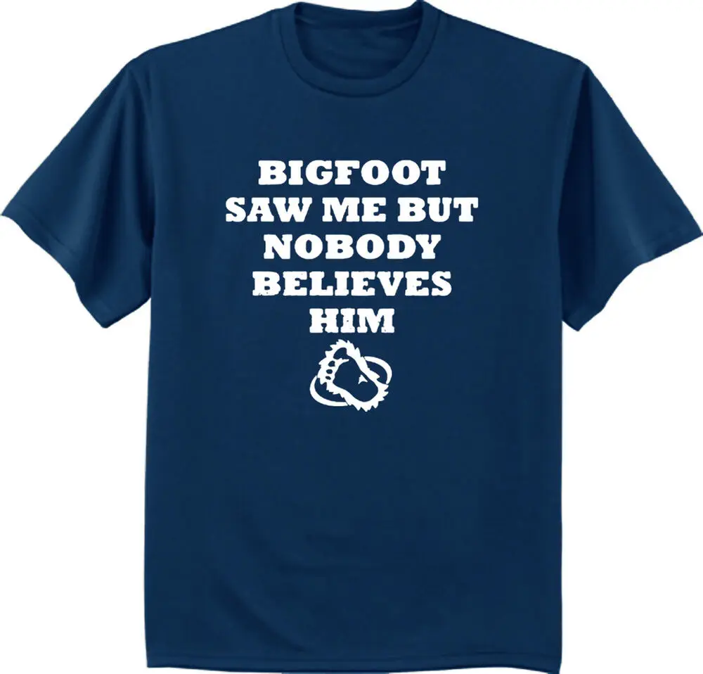 Big and Tall T-shirt Funny Bee Saying Bigfoot Sasquatch Decal Tee Shirt Unisex T-shirts Fashion Couple's Cloths