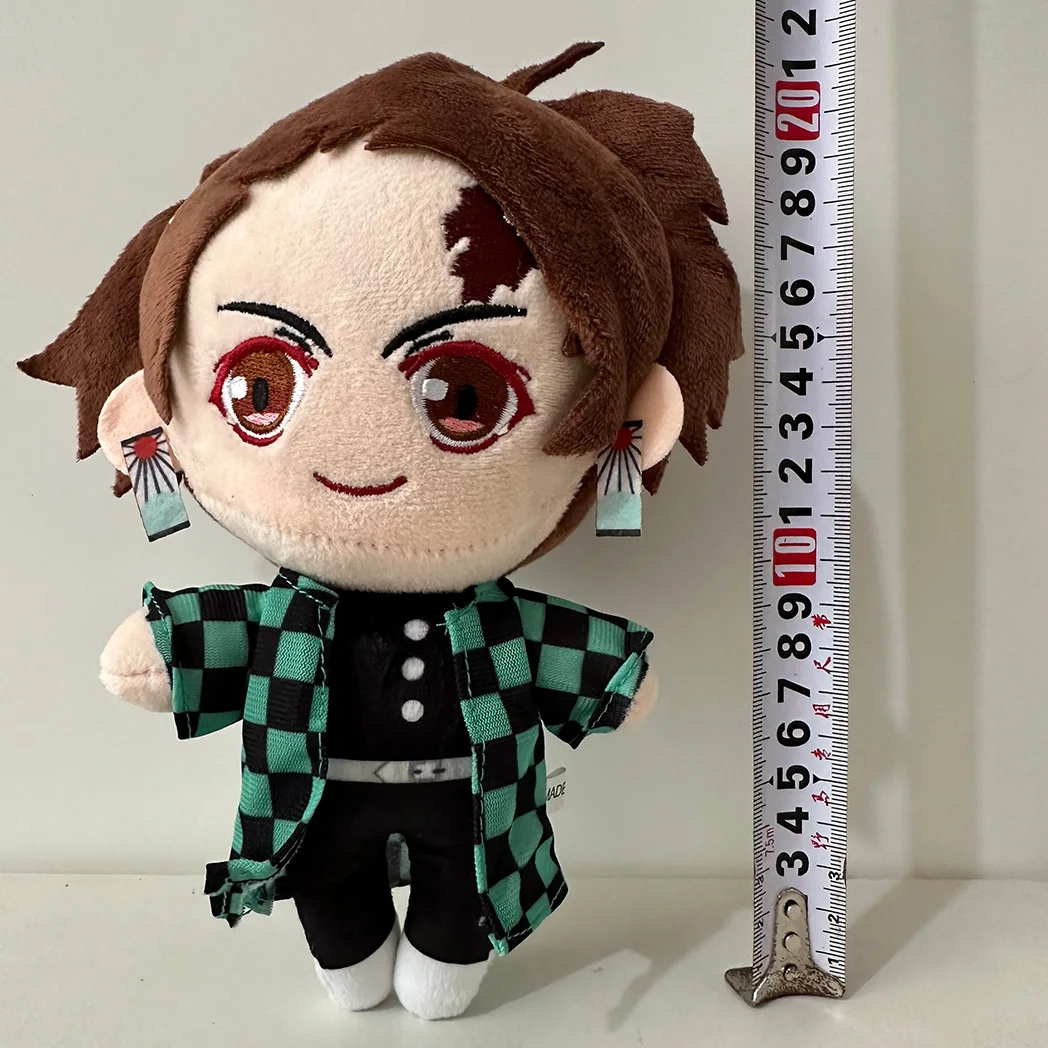 20cm Demon Slayer Tanjirou Nezuko Plush Toy Japanese Anime Cartoon Character Doll Padding Classic Cute Kawaii Gift For Kids Toys