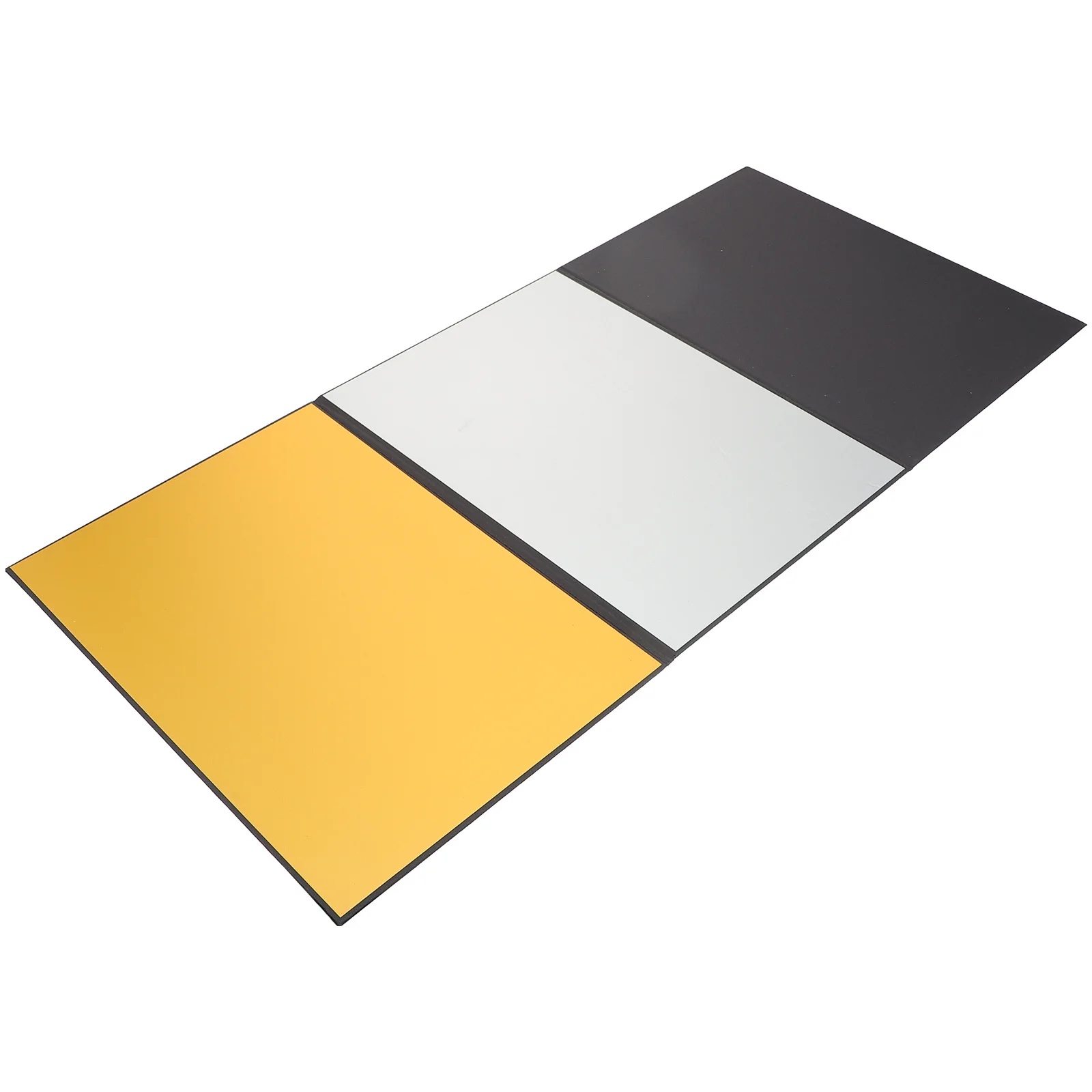 لوحة عاكسة مقاس A4 للتصوير الفوتوغرافي للمجوهرات باللون الأبيض والأسود وموزع ضوء جانبي للاستوديو لا يزال الحياة