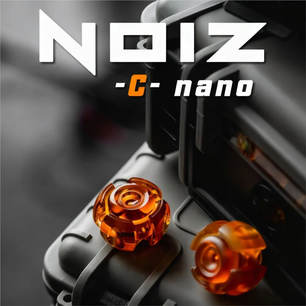 LAUTIE NoizC-Nano PEI Fidget Spinner Noiz Series Stress Relief Toy Fidget Toys Adults Fidgeting Spinners Anxiety Relief Gadget