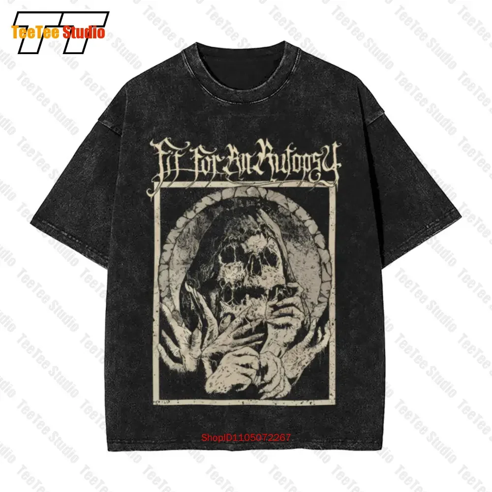Fit For An Autopsy 'Skull' Vintage Oversized T-Shirt 3EX1