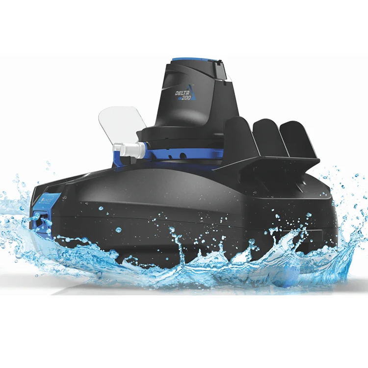 

Delta 200 Wireless Rechargeable Robotic Pool Cleaner Automatic Swimming Pool Cleaning Robot