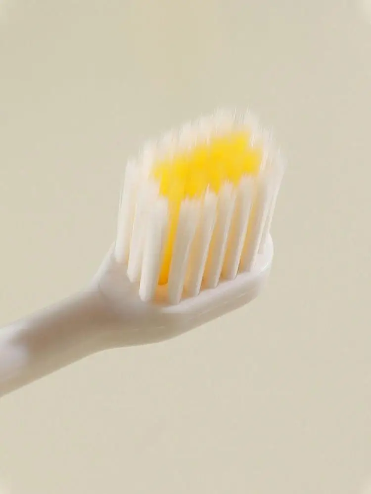 Mignon 2-en-1 voyage brosse à dents pliable Portable ensemble de brosse à dents Mini distributeur de dentifrice pour Camping en plein air voyage