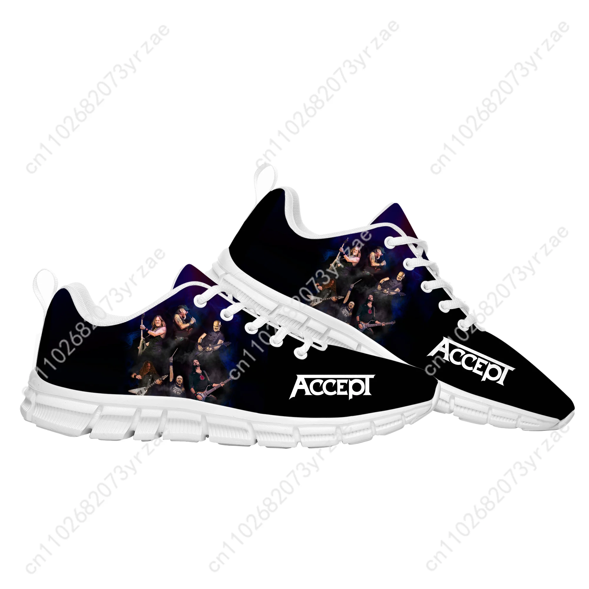 Кроссовки Accept Band, мужские и женские подростковые детские спортивные туфли по индивидуальному заказу, повседневная обувь на заказ, обувь для пар высокого качества