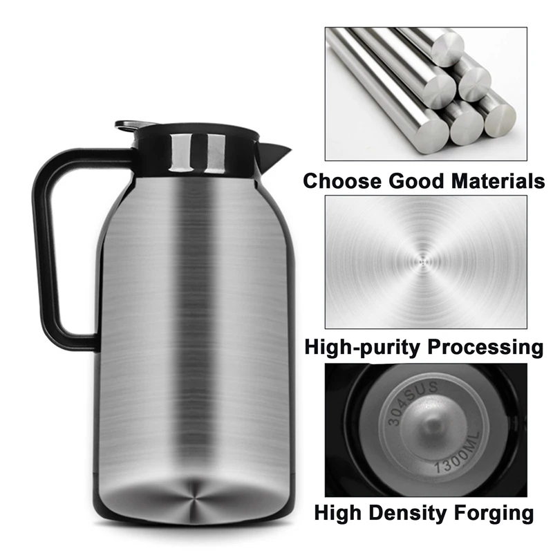 12V/24V Electric Car Cup For Car Smart Car Cup Heating Kettle Portable 1150ml Travel Heating Cup Stainless Steel  Large Capacity