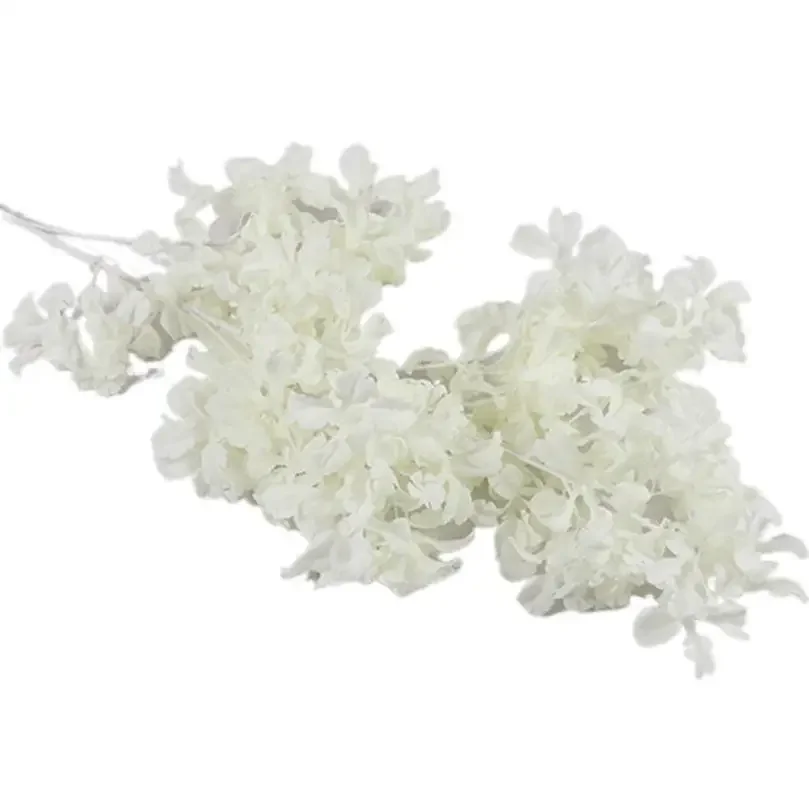 4 رافعة شوكية 100cm زهور الكرز الثلوج العائمة للطرق الرائدة قاعة الزفاف زهرة حرير اصطناعية جدار ديكور المنزل #5