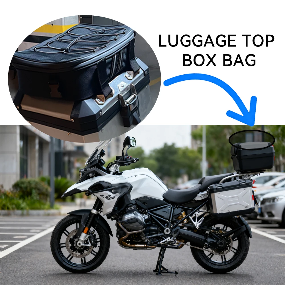 

Для R1250GS R1200GS Верхний чехол Сумка Боковая сумка для багажа Для BMW R1200 GS LC ADV F700GS F800GS F650GS G310GS Adv Moto Аксессуары для багажника