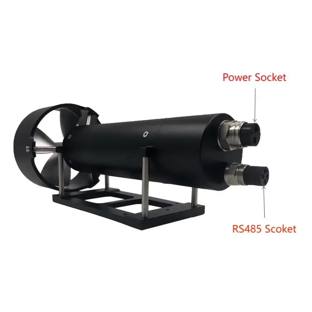 1800W Underwater Thruster 48V 30kg Thrust Built-in Drive With 485 Communication Protocol