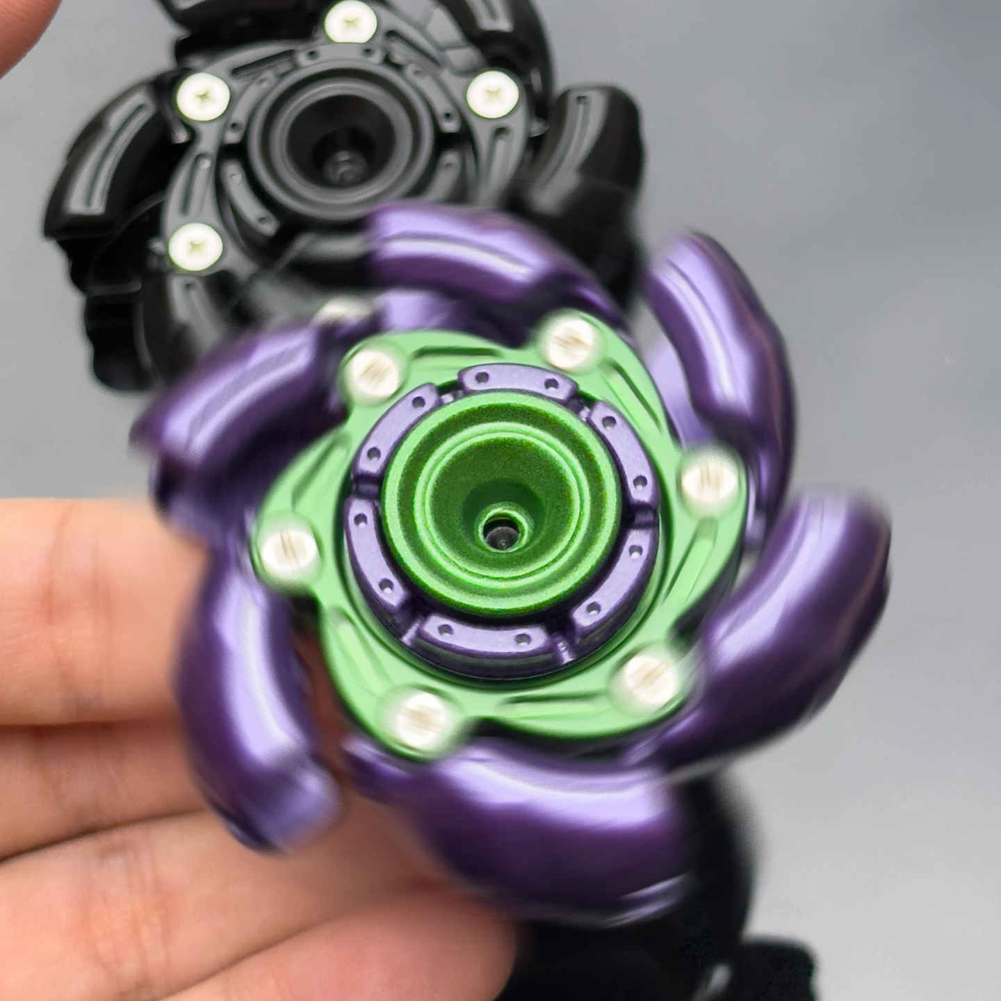 EDC Fidget Spinner Transforming Toy - Innovative Articulated Finger Stress Reliever for Adults, Office Desk Gadget Gift