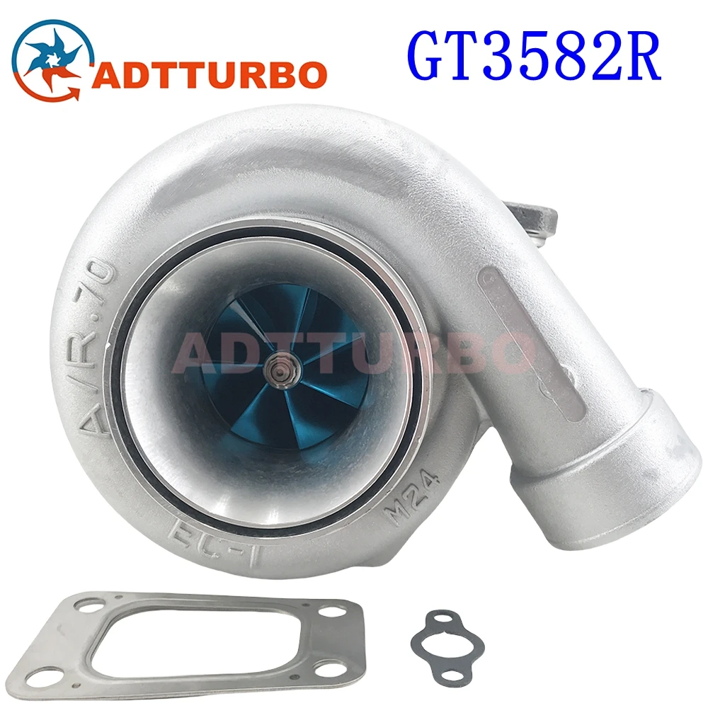 

GT3582 57mm GEN 1 GT3582R GT35 GT-Series 740902-0011 740902-0017 803715-5001S Performance Turbo Ceramic Dual Ball Bearing Turbin