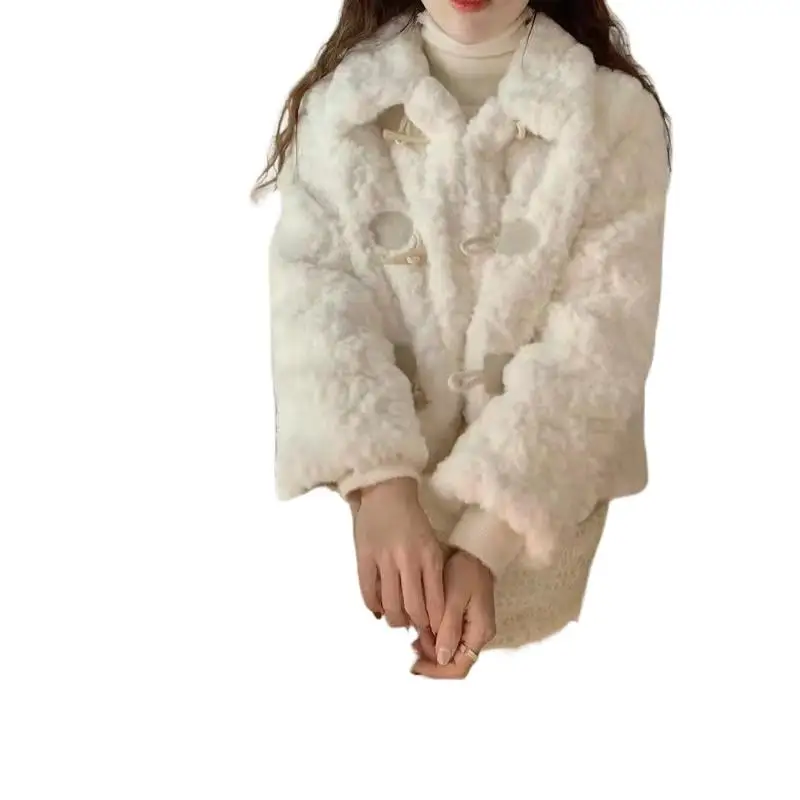 

All-Match Rabbit-like Plush Fur Coat Winter New No.2