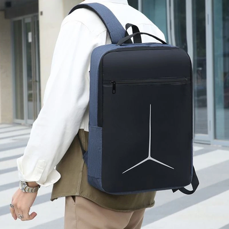 Herren Business-Laptop-Rucksack Wasserdicht Große Kapazität Schultasche für Reisen Arbeit Studium Pendeln – Detail 9