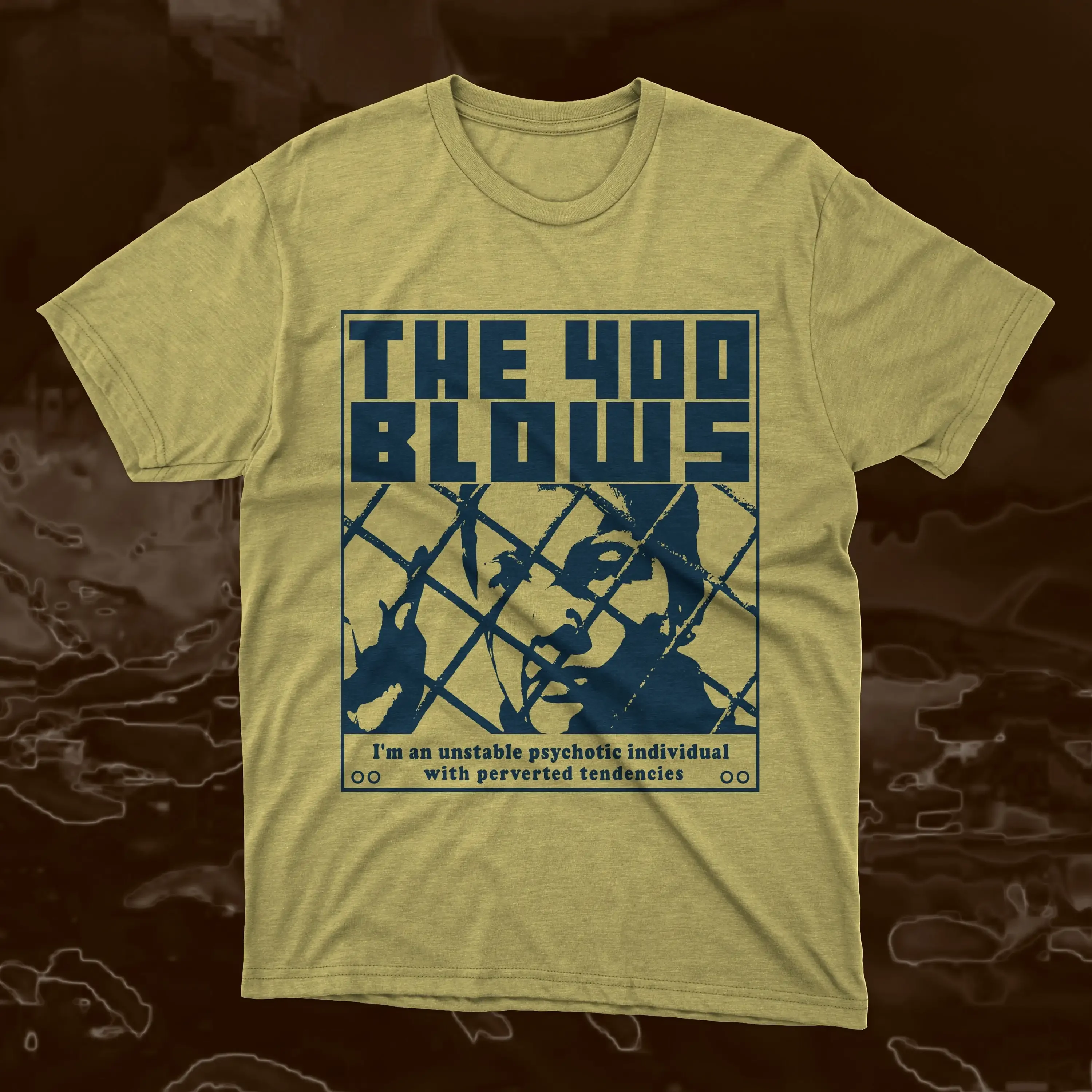 Camiseta The 400 Blows, póster de película François Truffaut, nueva ola francesa, Jean Luc Godard Antoine Doniel Jules et Jim Breathless