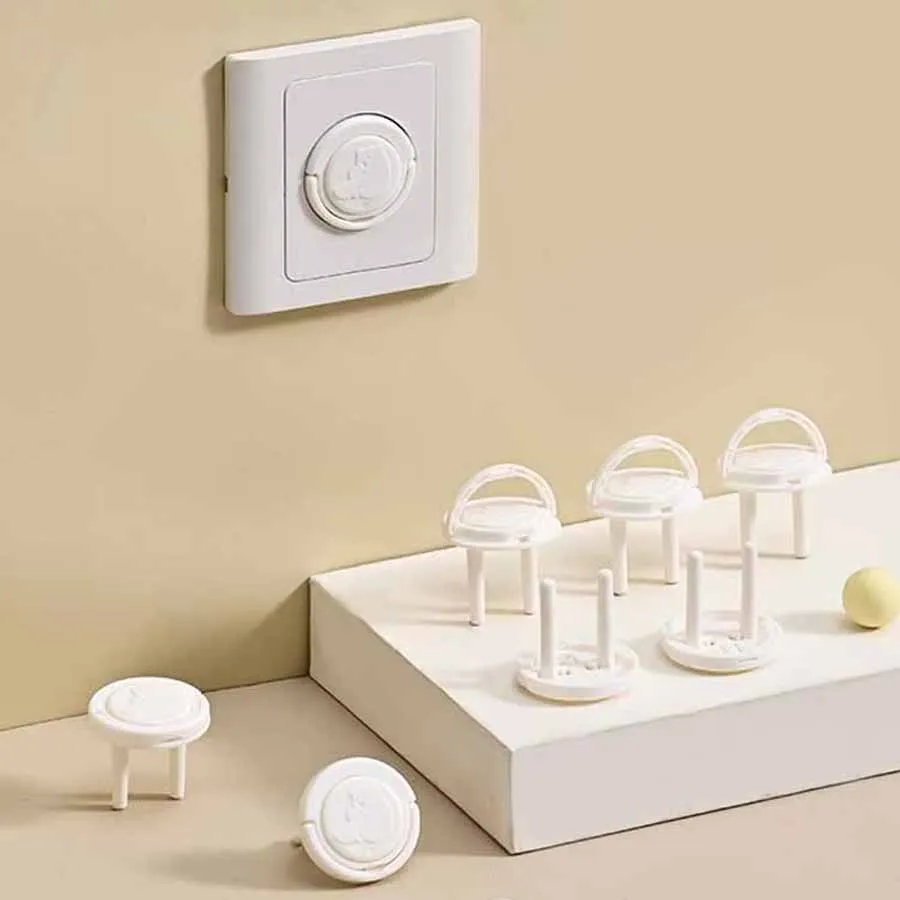 5/10pcs Baby Safety Socket Covers Electrical Outlet Protectors Cover Anti-electric Shock Socket Cover Child Safe Protection