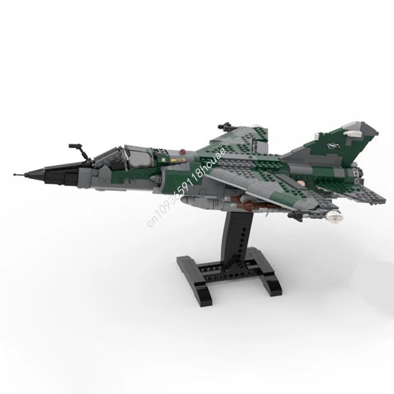 

997 шт. MOC Dassault Mirage F1 CR nan Строительные блоки Рождественский подарок Распознавание узоров Просвещение игрушки Расширенный дисплей