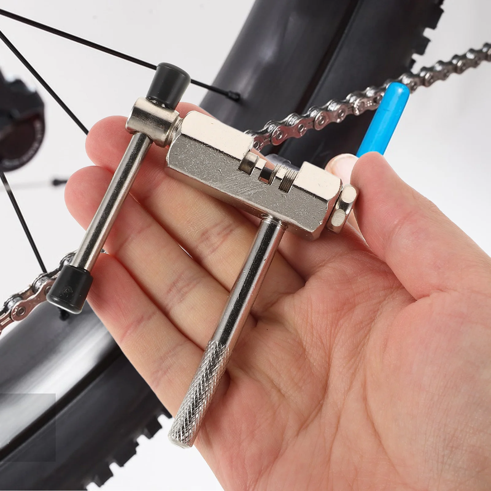 

Chain Adjuster for Bicycle and Motorcycle Efficient Disassembly Tool Compact Design Chain Adjustment Tool Travel Friendly