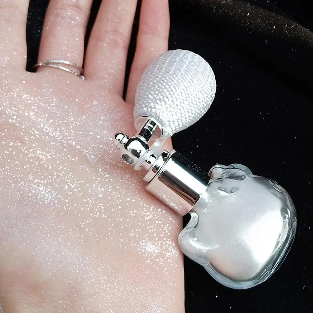 Glänzendes Glitzer-Körperpuder Highlighter Diamant Hochglanz-Glitzer Körperbronzer Highlighter-Puder Gesichtskontur Funkelndes Make-up – Detail 19