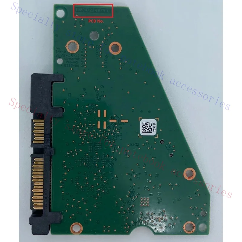 FOR Seagate PCB Logic Board - Circuit Board - 100847224 REV C-