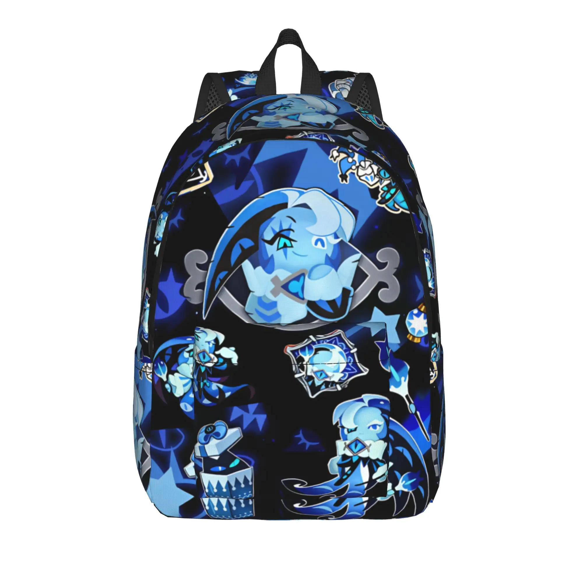 Shadow Milk (2) Backpack Cookie Run Kingdom Sport Backpacks Male Casual High School Bags Colorful Large Rucksack
