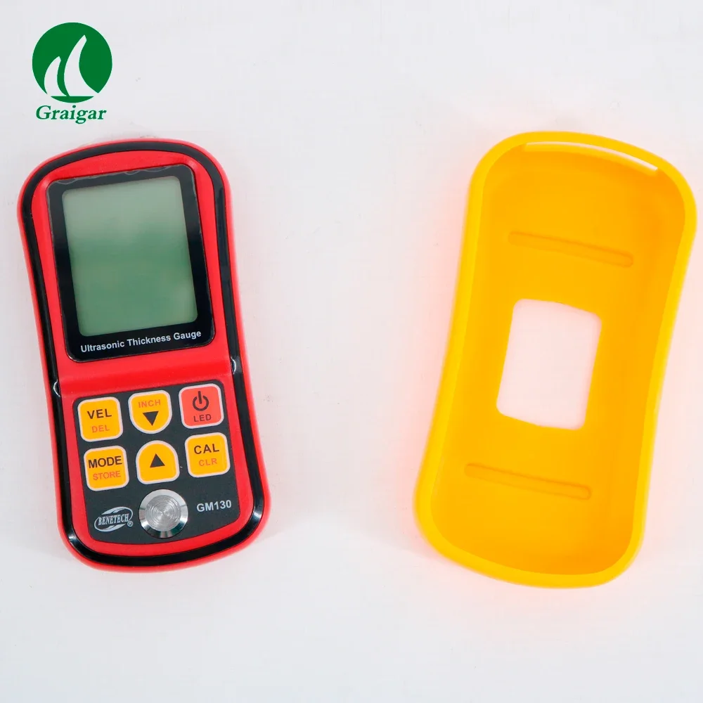Portable GM130 intelligent handheld Ultrasonic Thickness Gauge With Auto Calibration To Assure The Accuracy