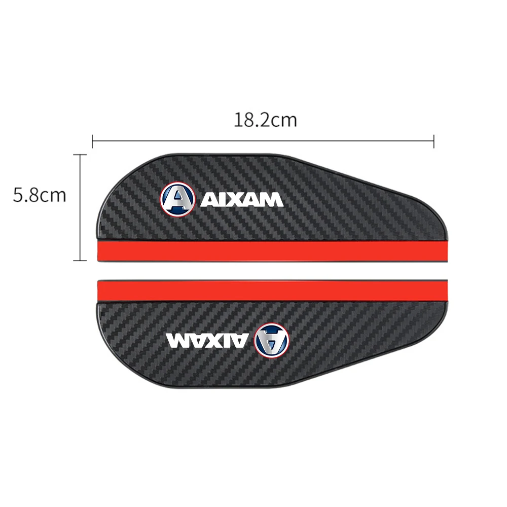 for aixam city s 4 6 7crossline 4 6 minauto roadline scouty r 2pcs car Rearview mirror Carbon fiber Rain