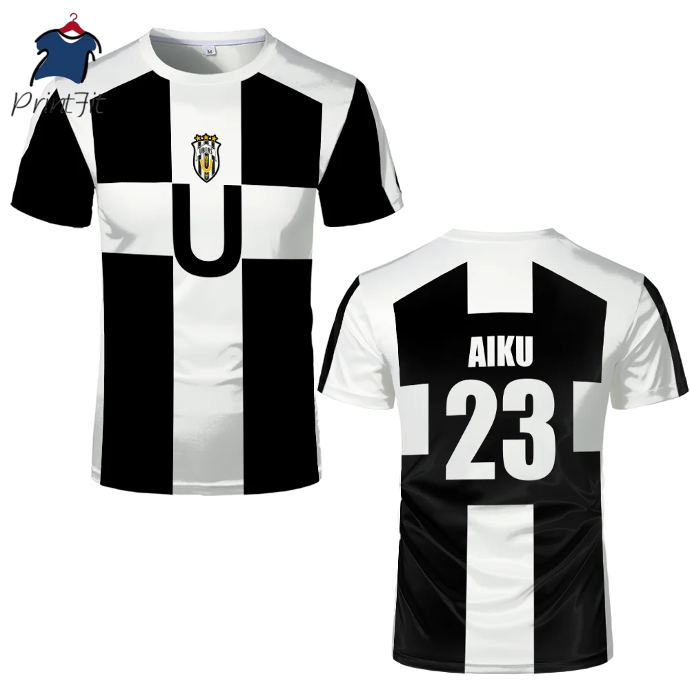 

New Anime Don Lorenzo Blue Lock Cosplay Shirt UBERS Jersey #23 AIKU Cosplay Costumes #13 Barou Soccer Uniform 3D Printing y2k