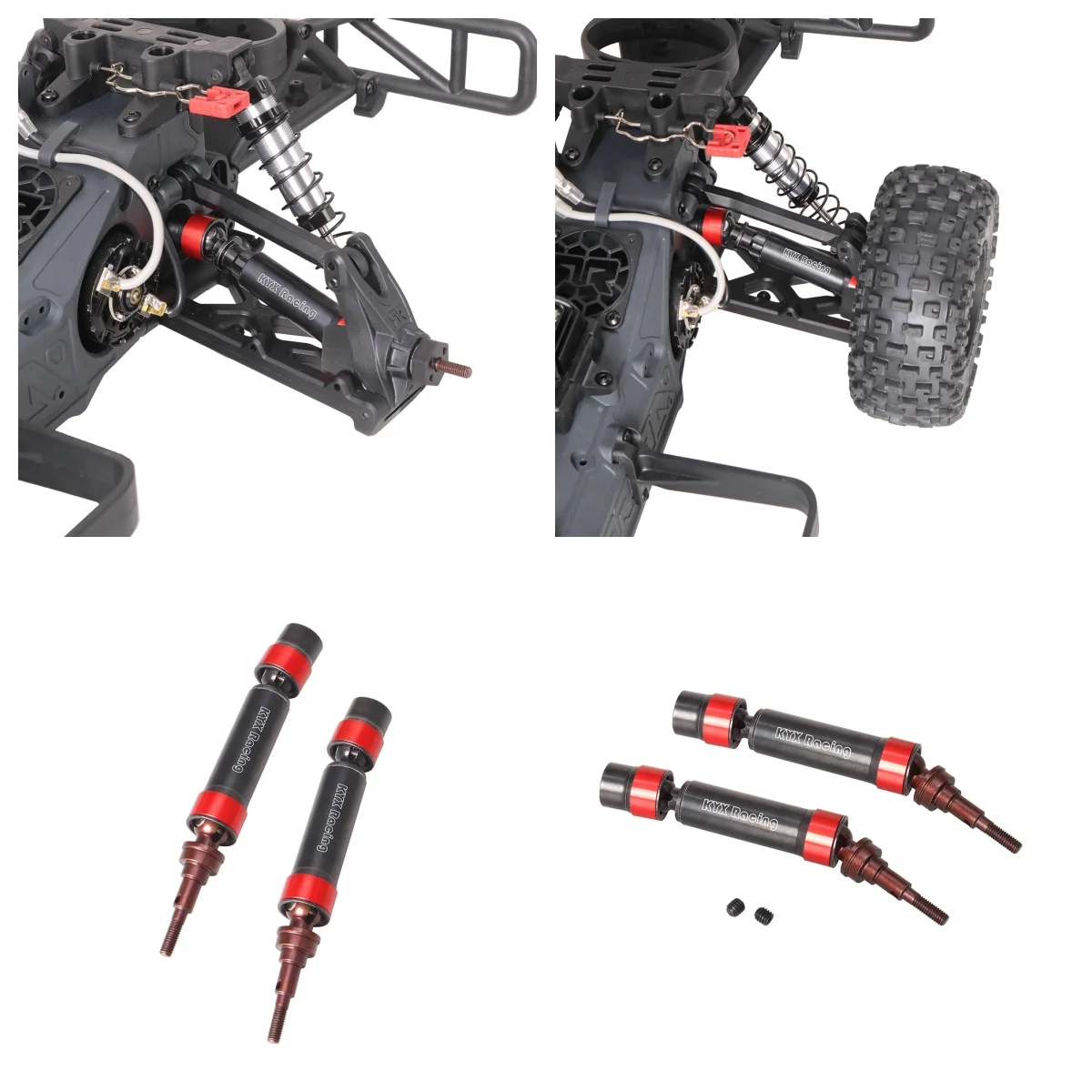 Metalowe akcesoria Arrma FURY MEGA 1/10 dwukołowy pojazd terenowy krótki truck wzmocnione stalowe części przekładni