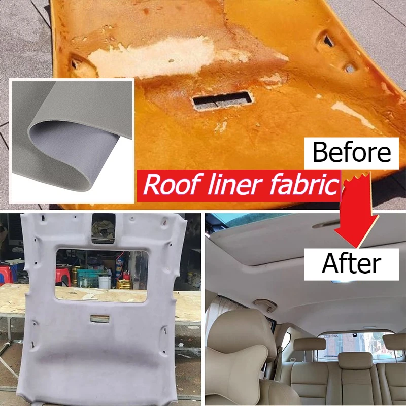 

100/200/300x150 см Сетчатая ткань для потолка на крышу автомобиля Небесная ткань для автомобиля, грузовика, внедорожника, внутренняя отделка автомобиля, ремонт подкладки на крышу, ткани для автомобиля