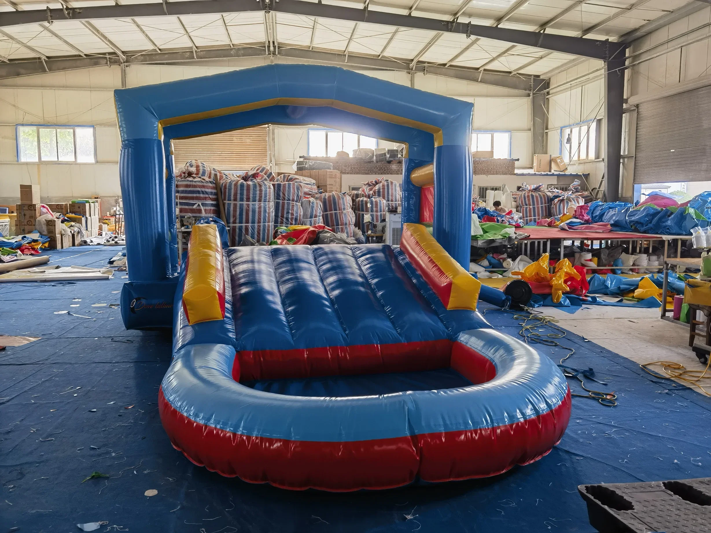 

For 4m * 6m inflatable slide inflatable castle with children's slide