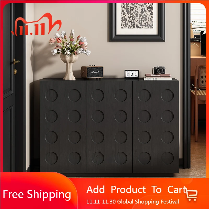 

Wooden Luxury Shoe Cabinet Italian Minimalist Bedroom Hallway Shoe Shelf College Dorm Essentials Archivadores Salon Furniture