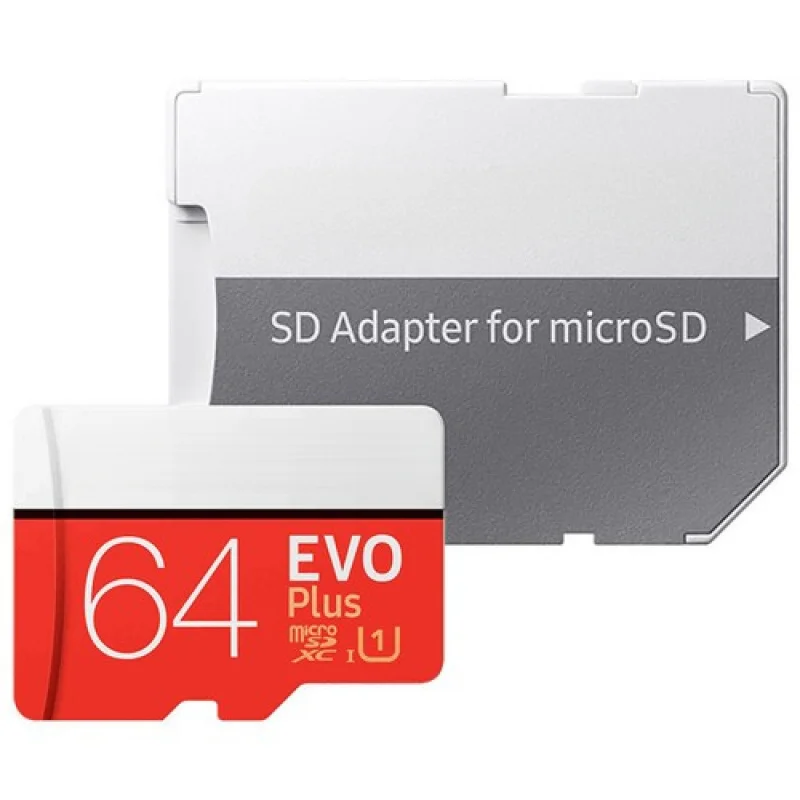 ZZ  for Samsung EVO Plus 4K U3 64GB MicroSDXC Flash Drive With Adapter Memory Card a Lot