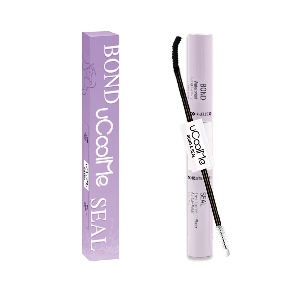 uCoolMe Lash Bond und Seal mit schnellem Kleberentferner, starkem Halt, 150 Stunden Wimpernverlängerung, wasserdichtes und langlebiges DIY-Make-up-Werkzeug – Detail 1