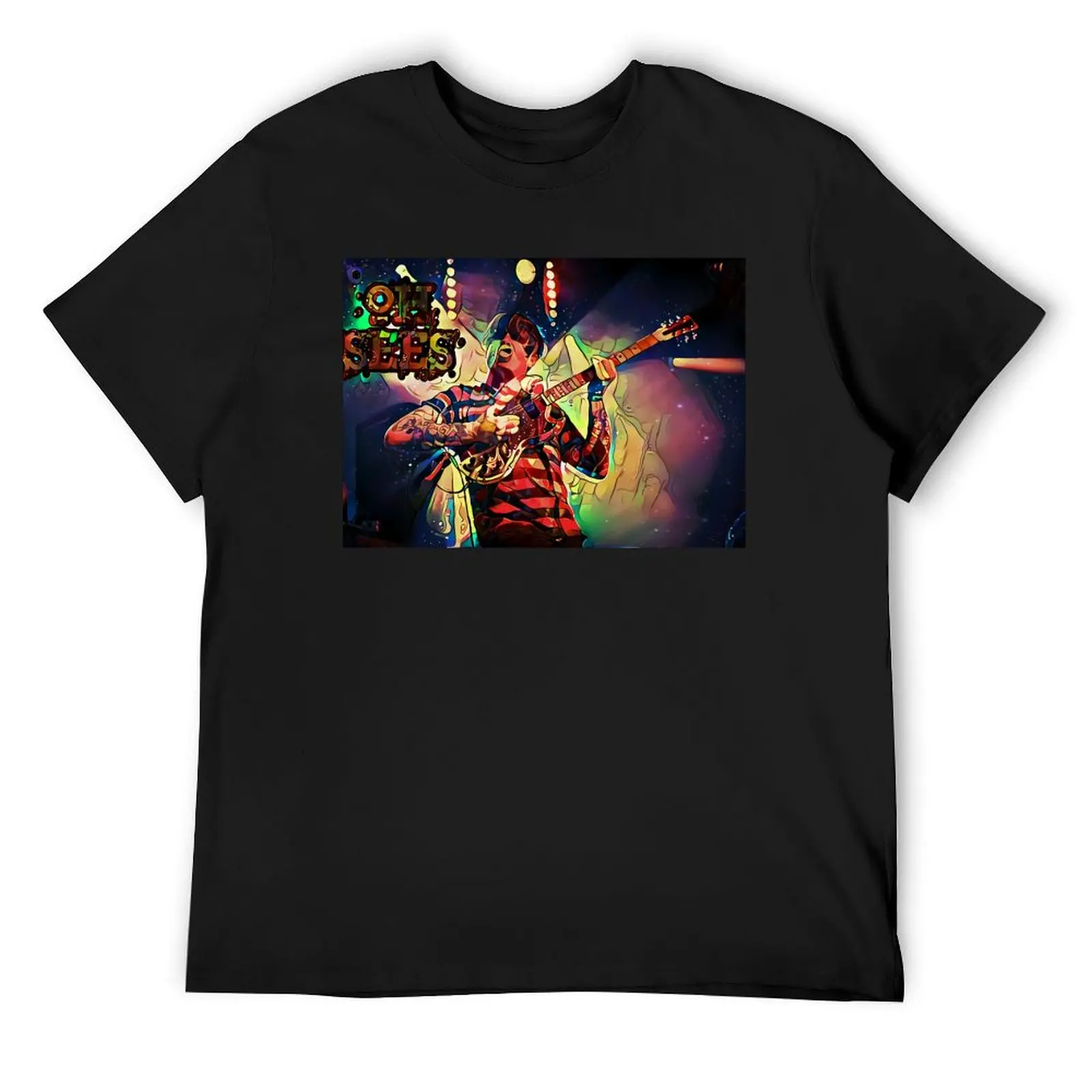 Oh Sees - I Need Seed - Starlight T-Shirt plus size clothes blacks plain t shirts men