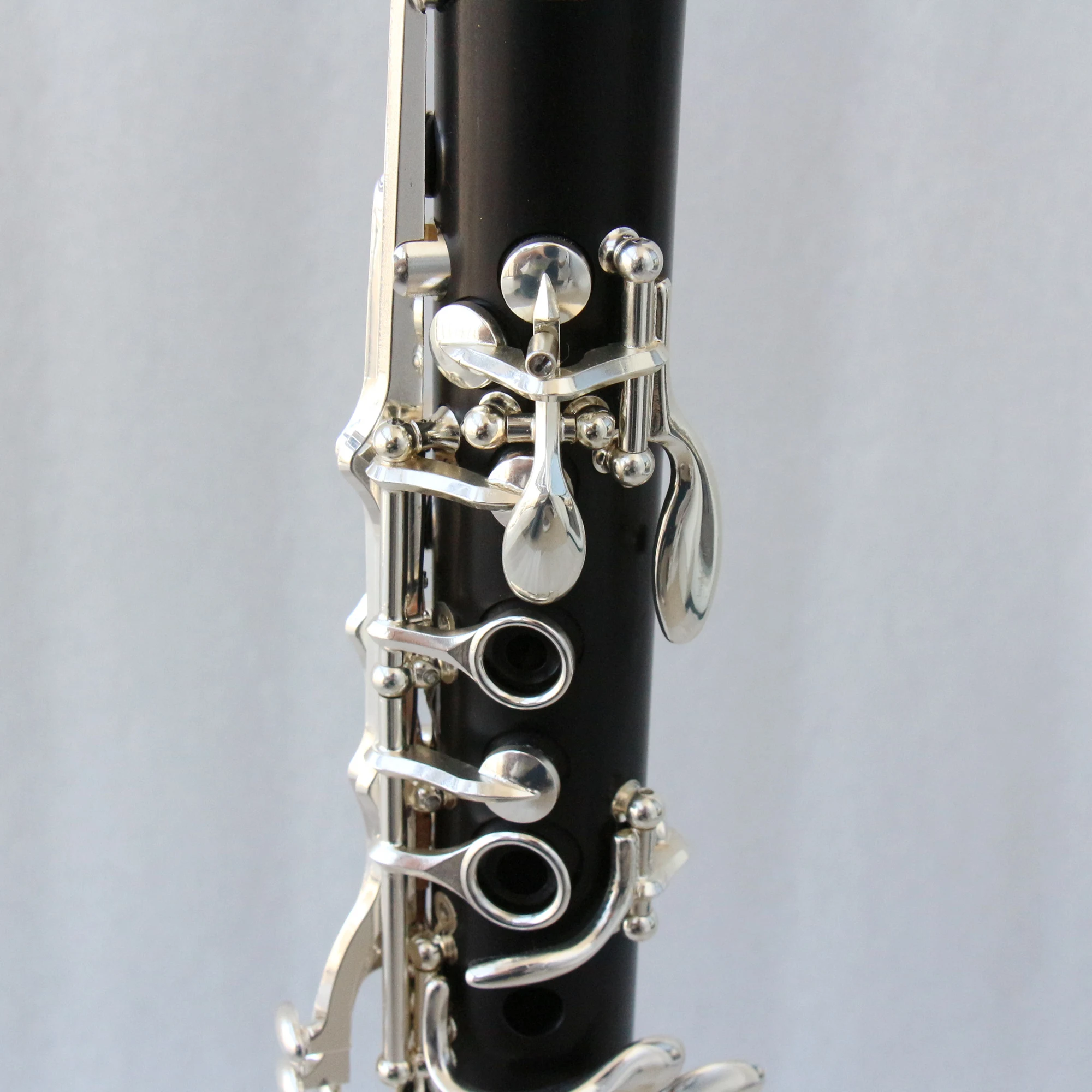 Top Grade High Quality Clarinet Silver Plate 17 Keys Clarinet With Accessories Ebony Wood Clarinet Bb