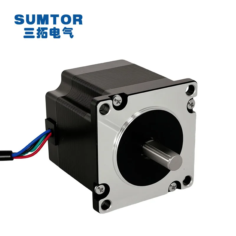 2 قطعة SUMTOR 57HS5125A4D8EP محركات متدرجة Nema 23 محرك متدرج مجموعة الهجين خطوة المحرك سائق