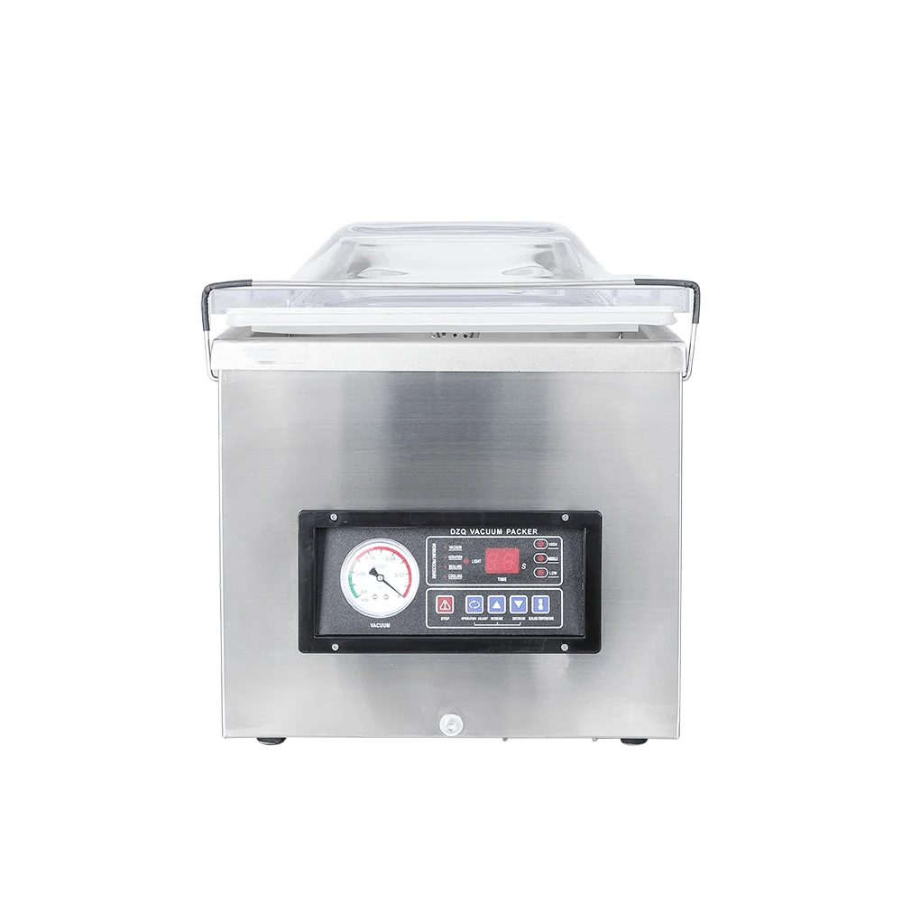 Desktop Automatic Vacuum Sealing Machine Stainless Steel Commercial Food Packer Kitchen Restaurant Food Fresh