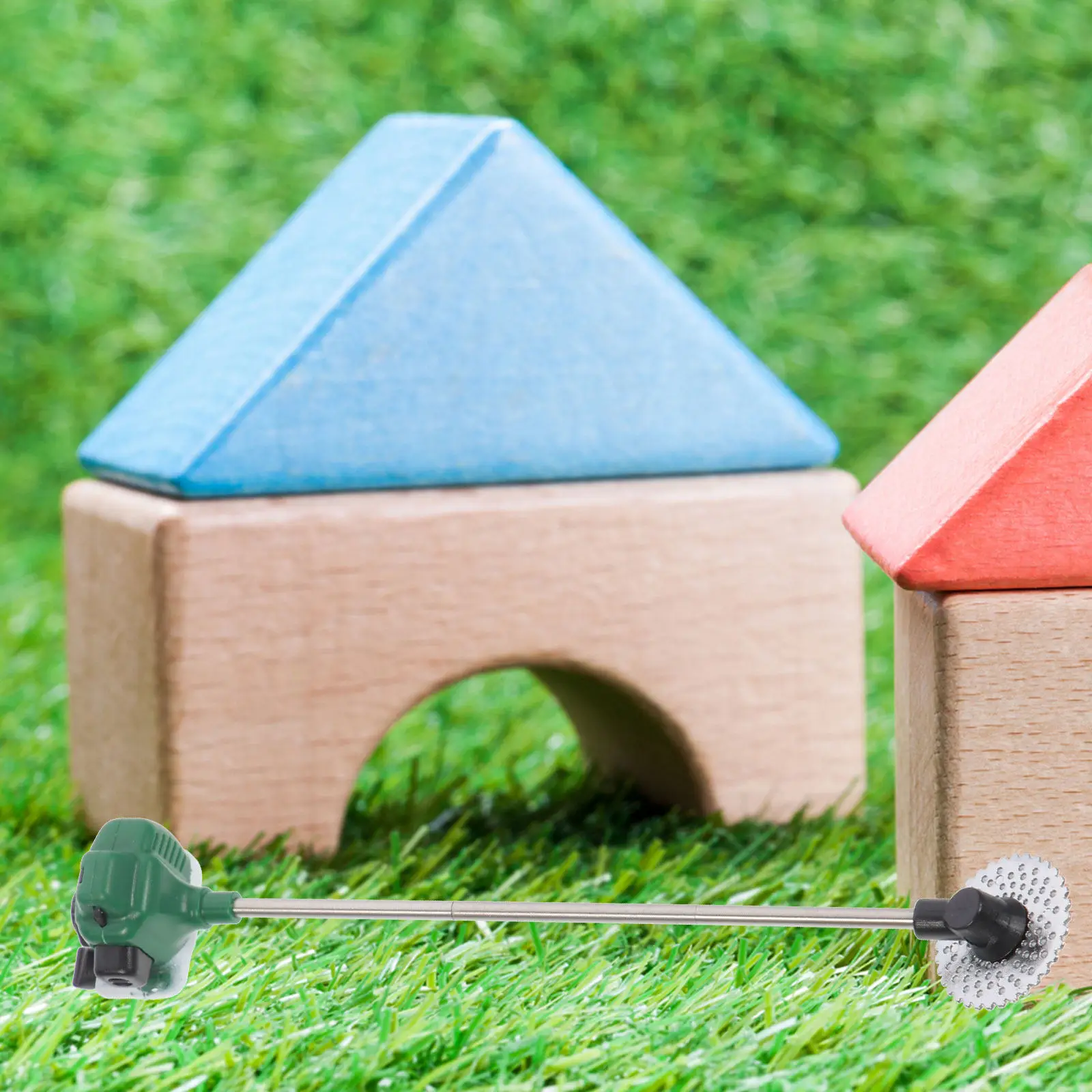 

Миниатюрный садовый инструмент из ПВХ для декора дома: газонокосилка с изысканными деталями для гостиной, спальни, кухни, мини-дома