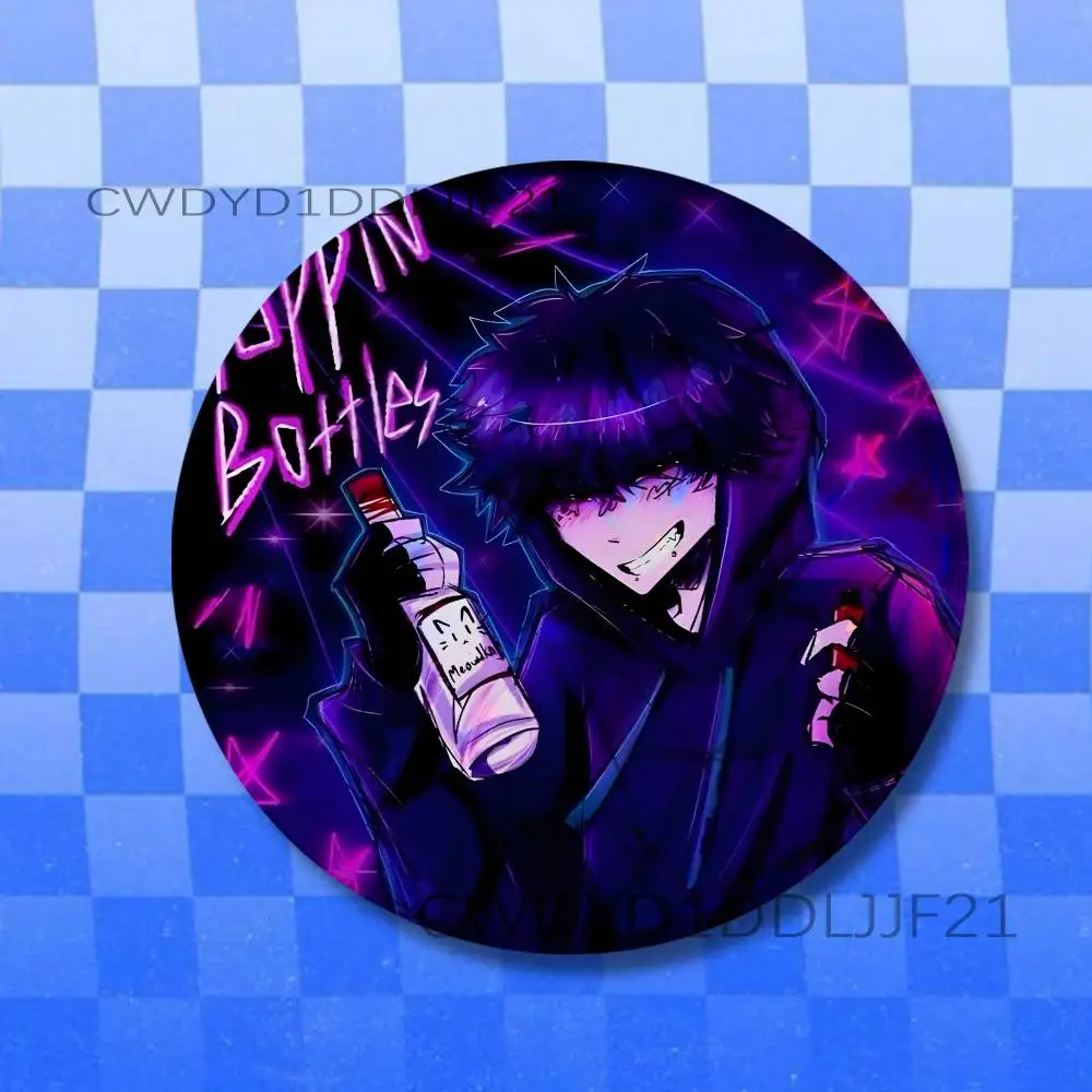K-Kets4eki Album  Vintage Anime Brooch Creative Badge for Hat Bag Decoration Fans Collect Gifts