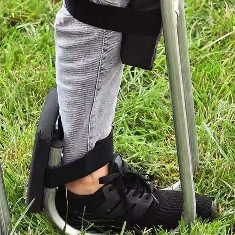 Sturdy Knee Seat Protector Labor-Saving Ankle Support Farm Work Garden Stool Chair Ergonomic Stainless Steel Garden Kneeling Pad