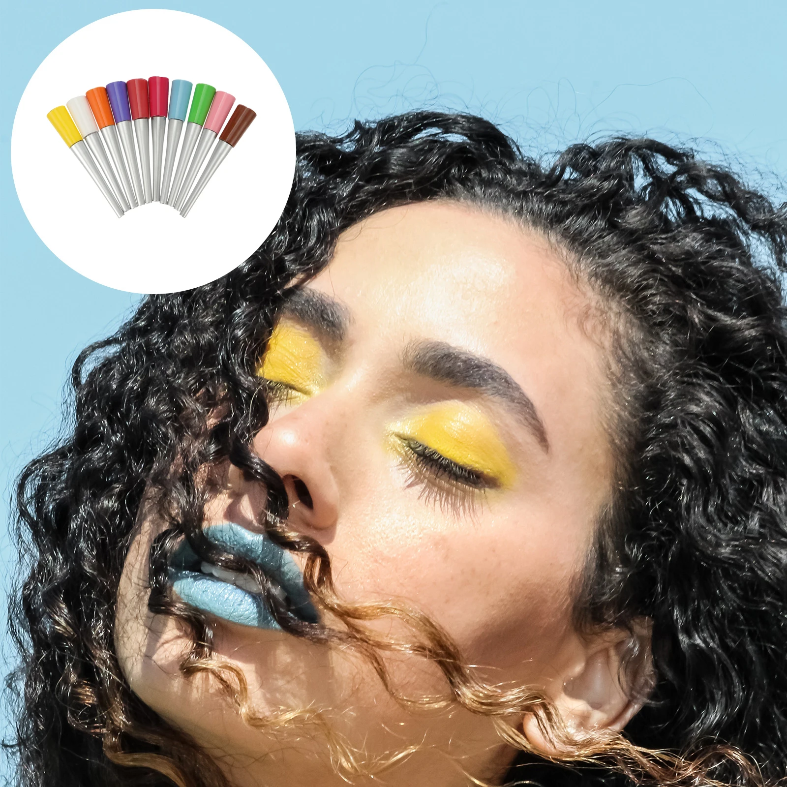 

10 шт., цветная жидкая подводка для глаз, карандаш, водостойкие ручки, долговечная, быстросохнущая подводка для глаз, аксессуары для макияжа